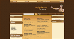 Desktop Screenshot of ibellydance.net